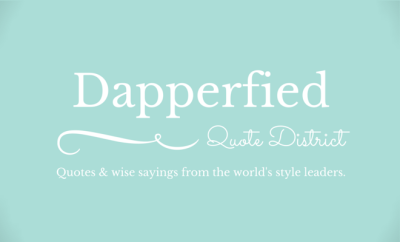 Dapperfied Quote District 1