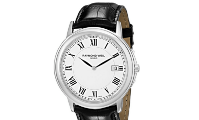 Raymond Weil Men's 54661-Stc-00300 Quartz Stainless Steel White Dial Watch